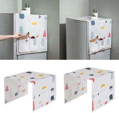 SYGA Refrigerator Storage Bag Colorful Waterproof dust Cover Sundries Organizer Hanging Bag Kitchen- 1 Piece, White