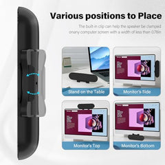 Computer Speakers for Desktop PC, USB Monitor Speakers for Mac Windows