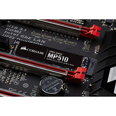 Corsair MP600 CORE 2TB M.2 NVMe PCIe x4 Gen4 SSD (Up to 4,950MB/sec Sequential Read & 3,700MB/sec Sequential Write Speeds, High-Speed Interface, 3D QLC NAND, Built-in Heatspreader) Aluminum