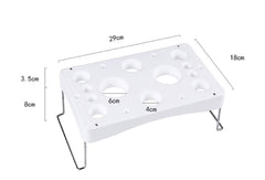 Syga Cake Decorating Piping Icing Nozzles Pastry Bag Tube Holder Tray Stand Tool