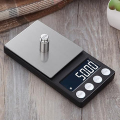 Cason Digital Pocket Scale for Gold Jewellery, Portable Mini Weighing Machine with 0.01G to 500G Precision, Small Grams Measuring Scale for Jewellery, with Auto Calibration, Tare Function(Gold)