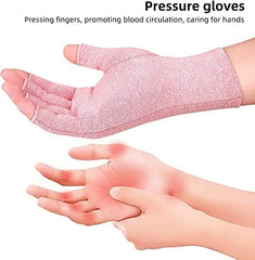 MOMISY Arthritis Gloves (Pink, L)