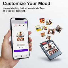 PhotoTag E-Ink Smart Tracker for Find My & Find My Device, Custom Picture