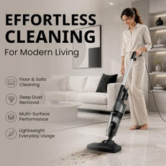 FASTRON Turbo Sweep 3-in-1 Handheld Vacuum Cleaner | 600W Corded with 20KPA Suction | Wet & Dry Vacuuming with Floor Mopping | 200ml Water Tank for Home & Car Cleaning