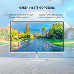 Acer SA272 P1 27 Inch Full HD IPS Ultra Slim (7.2mm Thick) Backlit LED Monitor I Zero Frame I 144Hz Refresh I 1 MS VRB I AMD FreeSync I 1xHDMI 1xVGA I Speakers I Eye Care I Eco Display