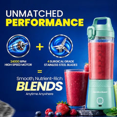 Hamilton Beach Portable Blender with Sipper Lid and Blade Guard