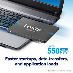 Lexar NS100 2.5” SATA III (6GB/S) 512GB Internal Solid State Drive