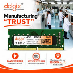 Dolgix 8GB DDR4 Desktop RAM 2133MHz | Desktop-Memory| U-DIMM | Long-DIMM | PC4-17000 | 1Rx8 Single Rank | 3-Year Warranty- (Made in India)