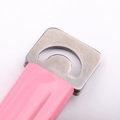 SYGA Pink False Nail Cutter Manicure Tool,Professional Stainless Steel Nails Scissor