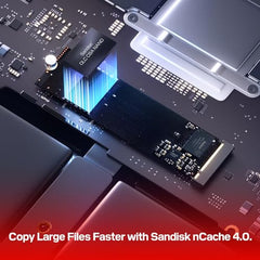 Western Digital WD Blue SN5100 NVMe 500GB, Upto 6600MB/s R, 5Y Warranty, PCIe Gen 4 NVMe M.2 (2280), Internal Solid State Drive (SSD) (WDS500G5B0E-00CPE0)