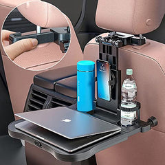 Oshotto (FT-01) Car Back Seat Food Dining & Laptop Tray with Portable Organizer & 360 Degree Rotating Phone/Tablet Holder Compatible with Hyundai Venue 2026