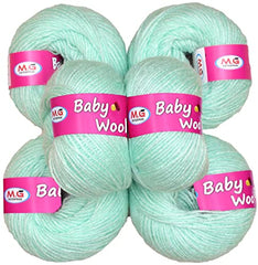 M.G ENTERPRISE MG Baby MelonKnitting Wool 200 Wool Thread for Crochet & DIY Craft Projects