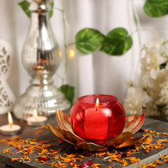 The Purple Tree Aluminium Hanging Butterfly Tealight Candle Holders Combo Pack (Pack of 4)