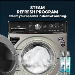 IFB 10Kg 5 Star with Deep Clean Oxyjet Technology, AI Powered, Fully Automatic Front Load Washing Machine (EXECUTIVE PLUS VSC 1014, Steam Refresh Program, Wi-Fi, Eco Inverter, SUS VCM, silver)