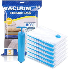 OSDUE Polyethylene Frosted Zipper Bags 30x35cm Pack of 10 – Transparent LDPE Zip Lock Storage Bags for Clothes, Shoes, Cosmetics, Jewellery, Toiletries & Travel