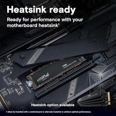 Crucial® T705 4TB PCIe Gen5 NVMe M.2 SSD