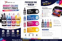 Trendvision GI-71 Combo Ink Bottle - Compatible with Canon PIXMA G1020, G2020, G2020 NV, G2021, G2060, G3020, G3020 NV, G3060 Printers