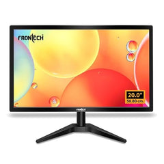 FRONTECH Ultima Series 24 Inch Curved LED Monitor, Refresh Rate 100Hz, 3500R Curve, Full HD 1080p, Built in Speaker, Bezel Less Design, HDMI & VGA Ports, 3 Years Warranty (MON-0088, White)