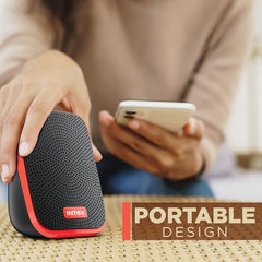 Intex IT-120 2.0 USB Computer Multimedia Speaker, 10W Powerful Sound, USB Powered, 3.5mm Aux Connectivity, in-Line Volume Control Pod for PC, Laptops, Desktop & Mobiles – Orange