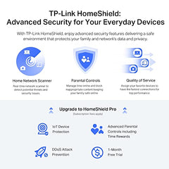 TP-Link Archer AX23 AX1800 Dual-Band Wi-Fi 6 Router (1800 Mbps Speed Gigabit Wireless | Beamforming OFDMA | Next-Gen Platform Dual-Core CPU | One Mesh Easy Setup) Black