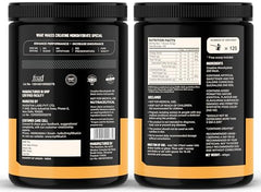 MyFitFuel Micronized Creatine Monohydrate (200 Mesh - Easily Absorbed by Body) | 400 gm, (Natural)