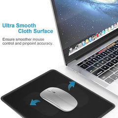 Storite 5 Pack 220x180x2mm Speed Type Gaming Mousepad, Black