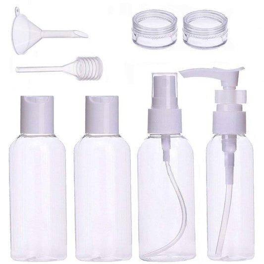 SYGA 100Ml Transparent Plastic Portable Cosmatic Spray Bottle Kit