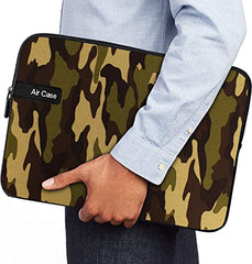 AirCase Protective Laptop Bag Sleeve fits Upto 15.6" Laptop/MacBook, Wrinkle Free, Padded, Waterproof Light Neoprene case Cover Pouch, for Men & Women, Blue- 6 Months Warranty