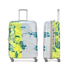 Skybags Trooper Set of 3 (S+M+L) Printed Hard Case Trolley Bags, Green