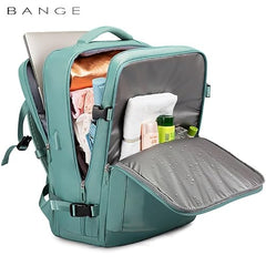 Red Lemon Bange Urban Pack Laptop Backpack for men and women | Multi-Compartment Water Resistant Business Travel Laptop Backpack upto 17" (Black N)