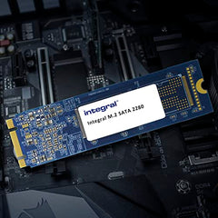 Integral 128GB M.2 SATA III 2280 Internal SSD, up to 480MB/s Read 400MB/s Write