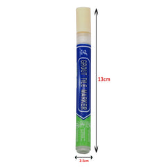 SYGA Grout Tile Pen Wall Grout Restorer Pen Repair Marker Grout Filler Pen for Restoring Tile Grout Wall Floor Bathrooms and Kitchen, Cream