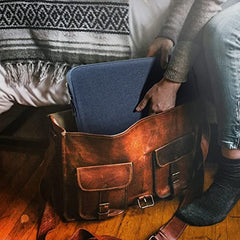 Dynotrek Feeder 15.6 inch Laptop Sleeve Case, (Denim Blue)