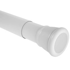STANSY Adjustable Telescopic Curtain Rod 105 to 190 cm | Heavy-Duty Stainless Steel Tension Rod for Window, Door & Bathroom | Rust-Resistant Expandable Rod