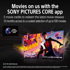 Sony BRAVIA 3 Series 139 cm (55 inches) 4K Ultra HD AI Smart LED Google TV K-55S30B (Black)