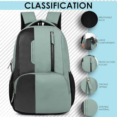 HOT SHOT BAGS VINTAGE SERIES 1396 32L FAUX LEATHER WATER RESISTANT Trolly sleeve LAPTOP BACKPACK|MEN & WOMEN | OFFICE BACKPACK | COLLEGE BACKPACK