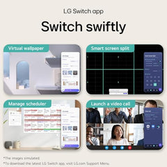 LG 32UR500K-B Ultrafine 32-inch 4K UHD (3840x2160) Computer Monitor HDR10 Built-in Speaker x2 OnScreen Control Reader Mode Flicker Safe Borderless Design HDMIx2 DisplayPort Black