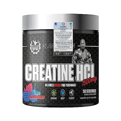 Dexter Jackson Black Series Creatine HCL | Blue Raspberry Flavor | 150 Servings, 300g | Premium Muscle Strength and Endurance Supplement