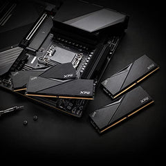 XPG Adata Lancer RGB 32GB (1 * 32GB) DDR5 6000 Mhz CL 30-40-40 1.35V Desktop Ram Memory - AX5U6000C3032G-CLARBK