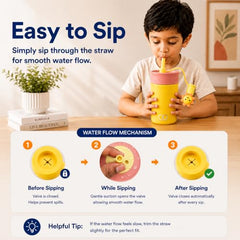 ONE & ONLY Kids Stainless Steel Tumbler 350ml SUS304 Water Sipper Cup