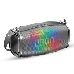 UBON Shahenshah SP-65, 20 watt Portable Bluetooth Speaker, 10 Hours Long Playtime, RGB Lights, Multiple Connectivity Wireless Party Speaker (Black)