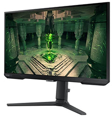 Samsung 27" (68.4cm) Odyssey G4 IPS Gaming Monitor|FHD 1920 x 1080|240Hz|1ms|400nits|SRGB 99%|Ports-HDMIx2,DP,Headphone|DP Cable|Height-Tilt-Pivot Adjustable Stand|Nvidia G-Sync|LS27BG400EWXXL|Black
