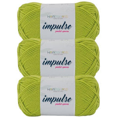 WOAFASHIONS - World of Arts Impulse Hand Knitting & Crochet Yarn, Premium Acrylic, 4 : Medium (Anchor Grey) (100gms / 3.5oz / 200mtr / 218yds)