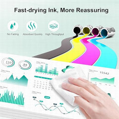 ONLYU GT 53XL Refill Ink Set for Smart Tank Series 115, 310, 410, 500, 515, 580, 670, 720, 790 and GT5810 Printers (GT53xl/GT52 Set)