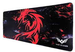 WAR HAMMER GX1050 Extended Size Gaming Mouse Pad| Stitched Edges| Non-Slip Rubber Base|Computer Laptop|Keyboard Mouse Pad for Office & Home (Extended XXL, GX3050 AR120)