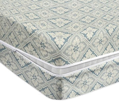 HOMEKART Premium Cotton 220TC 78 x 72 x 8 King Size Double Bed Mattress Cover Protector with Zip/Chain|Provides All Around Protection - 1 pc Multicolor (Grey, 78 x 72 x 8)