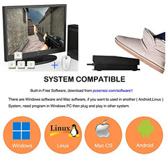 iKKEGOL USB Foot Pedal, USB Single Foot Switch Game Control, One Key Programmable Footswitch Map Mouse Keyboard for Video Game Push to Talk, Transcription HID