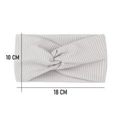 SYGA Pack of 2 Baby Headband Threaded Soft Strechable Hairbands Newborn For Infant Toddlers Kids 0-3 Year(Pink-Green)