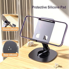 EDNITA ( 2Pcs Mini Laptop Stand for Desk | Portable Metal PC Desk Stand, Aluminium Cooling Pad Mini Clip Compatible with MacBook Apple Laptop, Lenovo, Dell, Hp, Acer & Other Laptops (Black)
