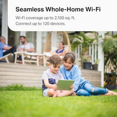 TP-Link Deco X15 Dual-Band AX1500 WiFi 6 Mesh Wi-Fi System Deco X15 2-Pack | Replaces Routers and Extenders | Covers up to 3,900 sq.ft. | 2 Gigabit ports per unit, supports Ethernet Backhaul